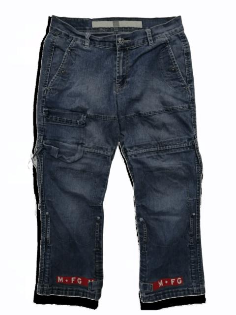 Other Designers Vintage - Rare!! MARITHE FRANCOIS GIRBAUD Cropped Jeans