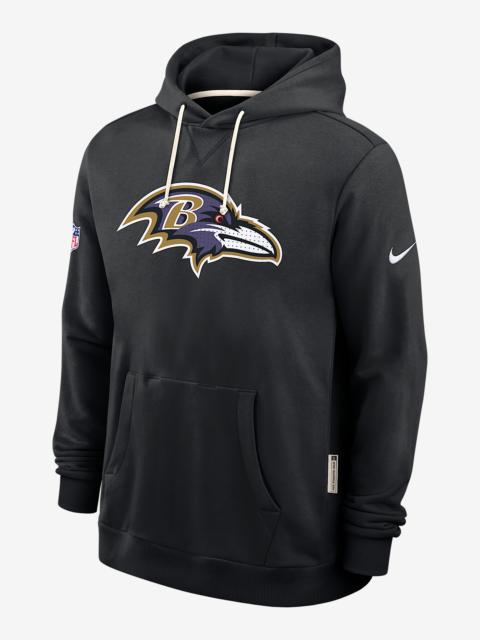 Nike Baltimore Ravens Initial Home Sideline Men's Nike Dri-FIT NFL Pullover Hoodie