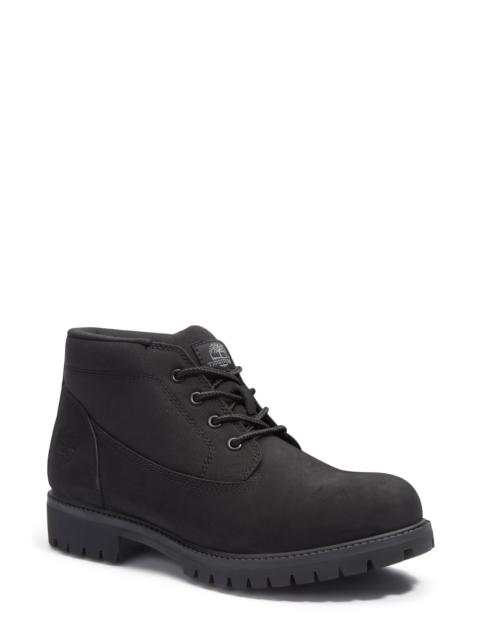 Timberland Timberland Premium Waterproof Lace-Up Chukka Boot in Black Nubuck at Nordstrom