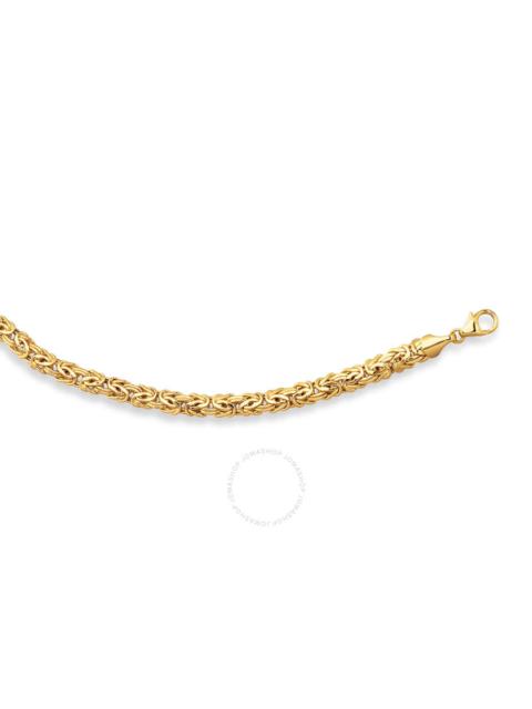 Kylie Harper - Kylie Harper Ladies 14k Gold Vintage 6mm Byzantine Bracelet