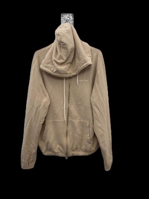 NUMBER (N)INE VINTAGE NUMBER NINE EMBROIDERY SPELLING ZIPPER HOODIE