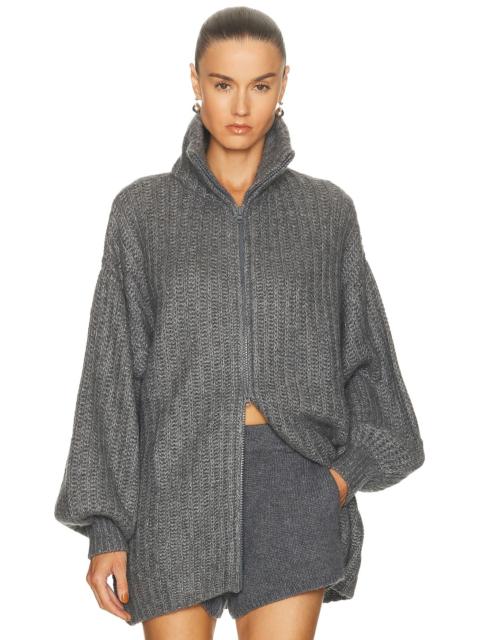 LISA YANG Marly Zip Up Cardigan