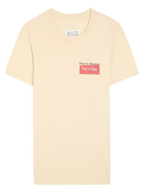 Maison Margiela Maison Margiela Logo-print Cotton T-shirt