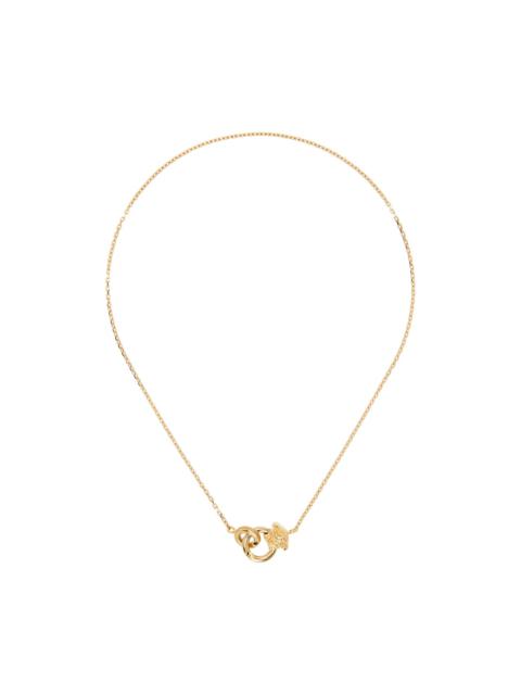 VERSACE Gold Medusa Necklace