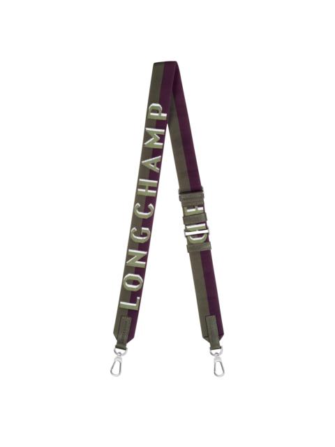 Longchamp Longchamp Shadow Shoulder strap Laurel - Canvas