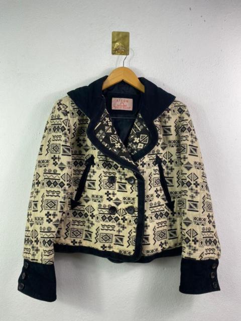Other Designers Archival Clothing - LAST DROP!!! Affun Native Crop Jacket