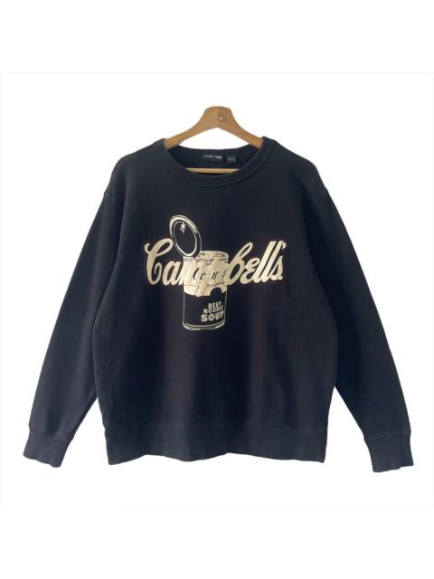 Other Designers Andy Warholl Big Logo Printed Crewneck Sweatshirt M