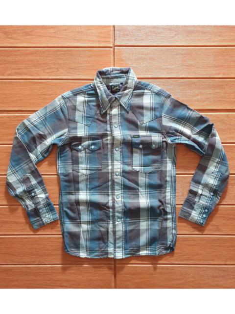 Other Designers Lee checkered western shirt