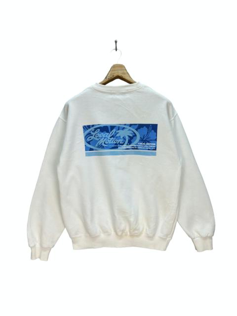 Other Designers Other - LOCAL MOTION BACK BIG LOGO SWEATSHIRT #8237-213