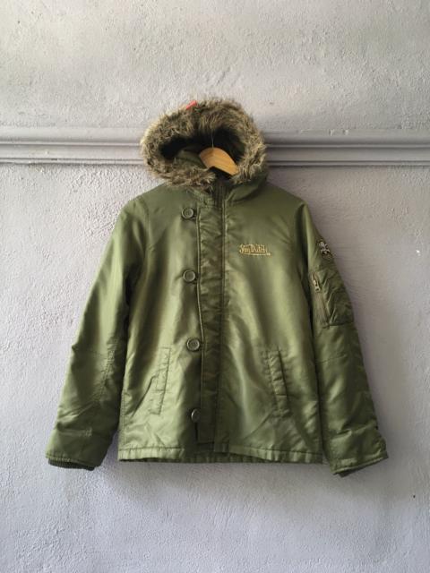 Hysteric Glamour VON DUTCH FUR HOODIE JACKET