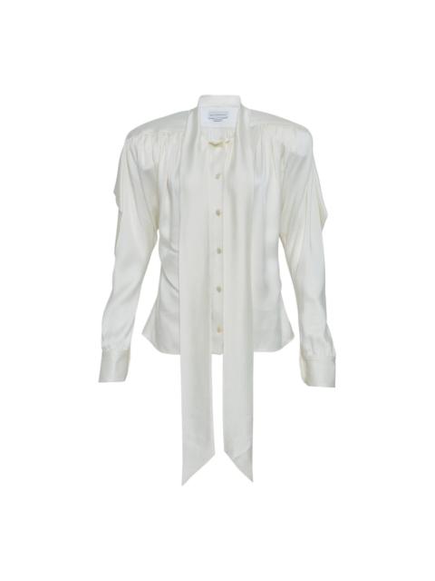 Stella McCartney Satin Tie Shirt