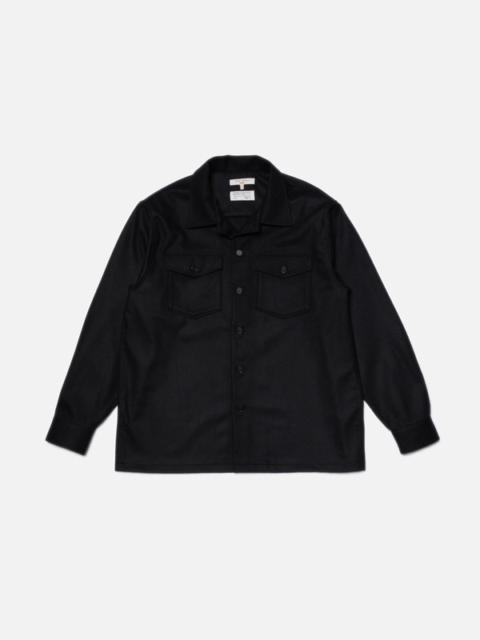 Nudie Jeans Vincent Solid Board Shirt Black