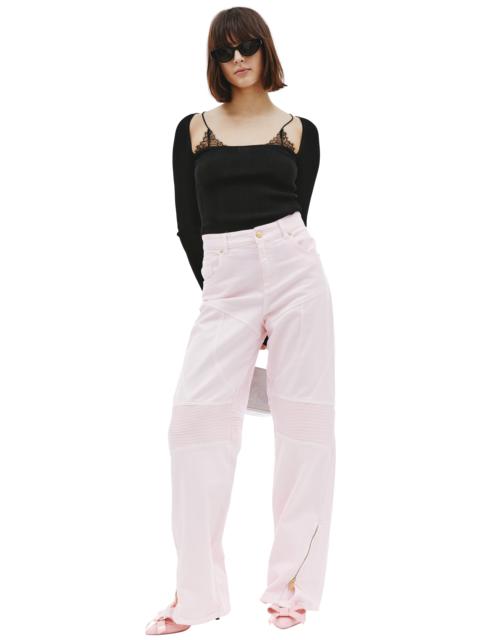 Blumarine PINK BIKER JEANS
