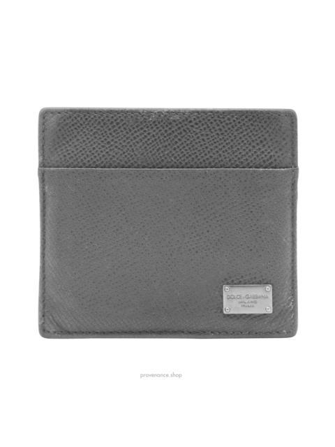 Dolce & Gabbana Dolce & Gabbana Card Holder Wallet - Gray
