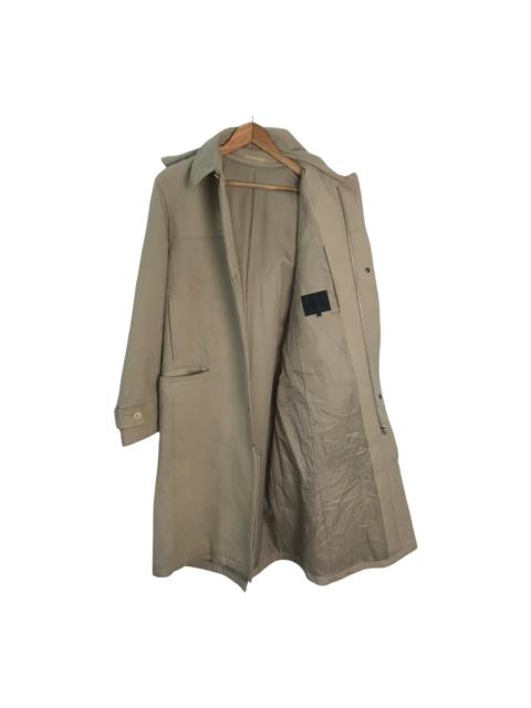 Vintage Yohji yamamoto aar hooded brown wool coat
