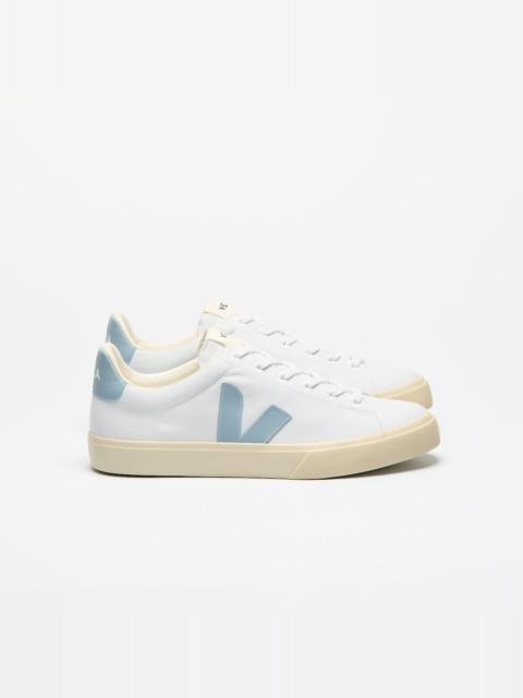 VEJA CAMPO CANVAS WHITE STEEL