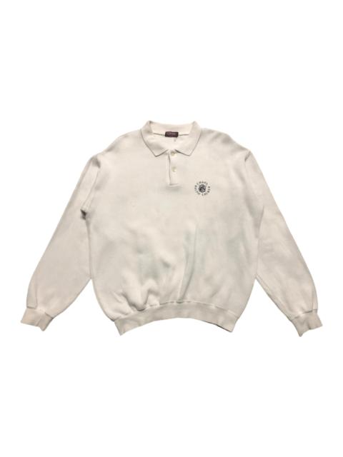 Vintage Chaps Ralph Lauren Collared Half Button Sweater