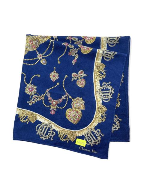 Other Designers Vintage - CHRISTIAN DIOR BANDANA HANDKERCHIEF NECKERCHIEF TURBAN