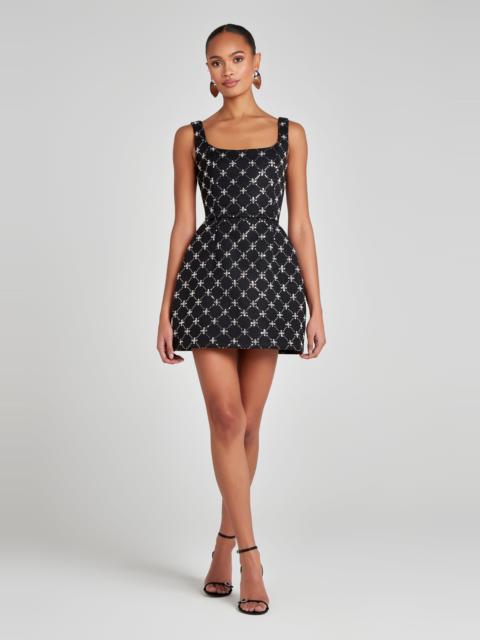 NADINE MERABI Sofia Black Dress