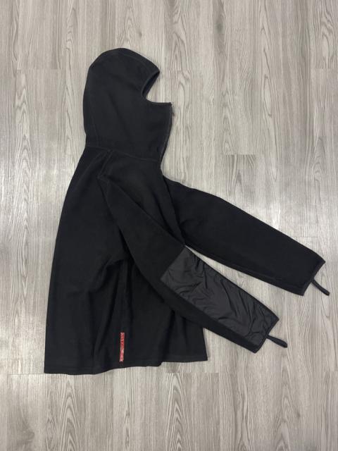 AW00 Prada Sport Balaclava ‘Ninja’ Half Zipper fleece
