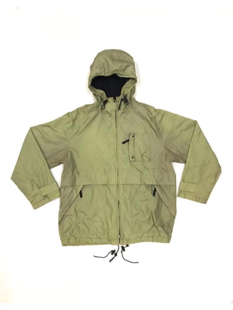 Other Designers Japanese Brand - ALLIX DESIGN METALLIC GREEN HOODIE WINDBREAKER JACKET