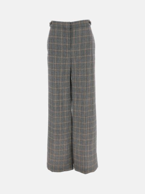 Stella McCartney Stella Mccartney Women Tailored Checked Slim Pants