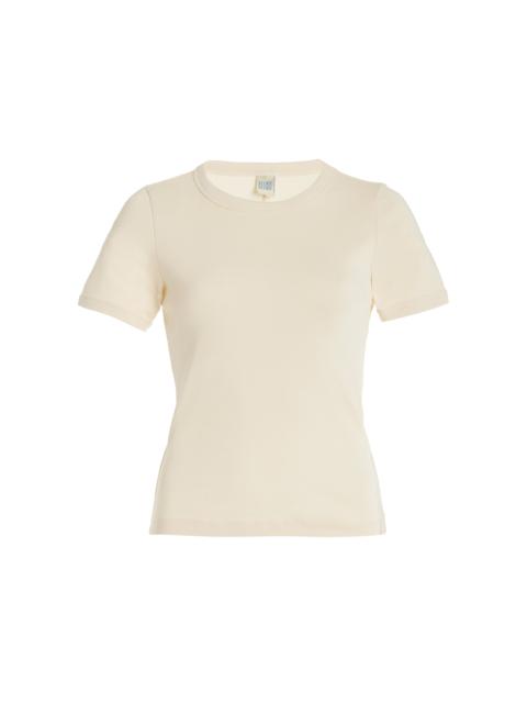 FLORE FLORE Car Organic Cotton Tee ivory