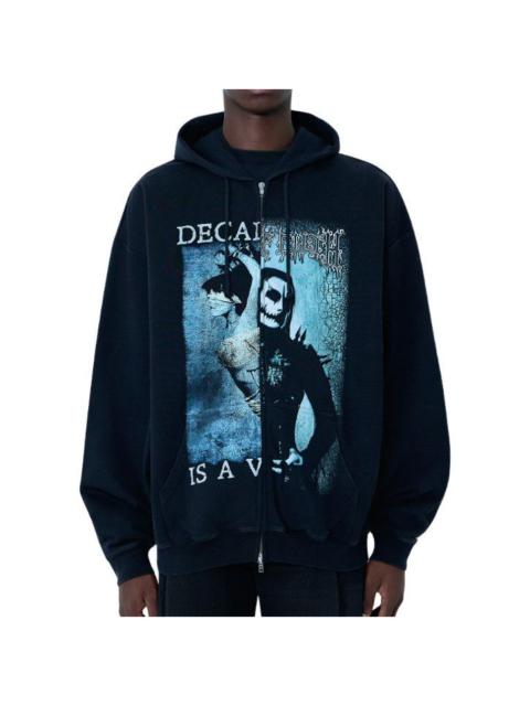 VETEMENTS VETEMENTS Black Cof Hoodie New & Authentic (Men's size:S;)