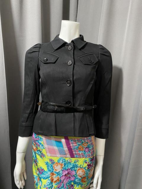 GUCCI Fall 2007 Gucci- Belted Military Type Jacket