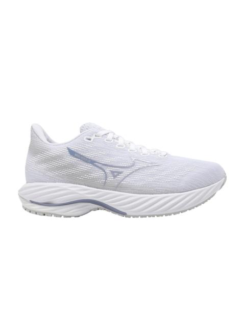 Mizuno Wmns Wave Rider 28 Super Wide 'White Purple Impression'