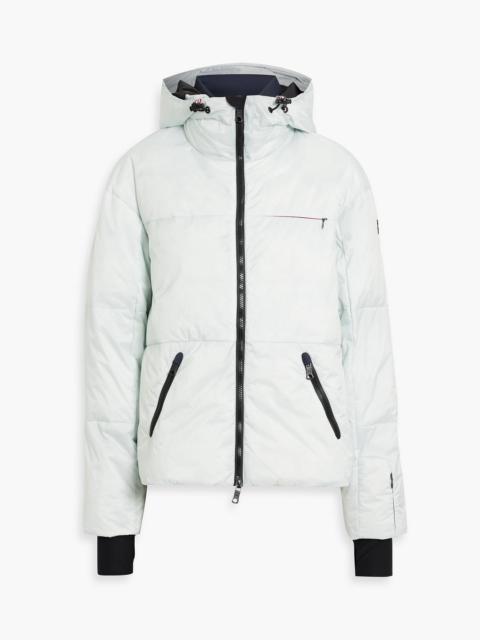 Other Designers Ledo quilted hooded ski jacket