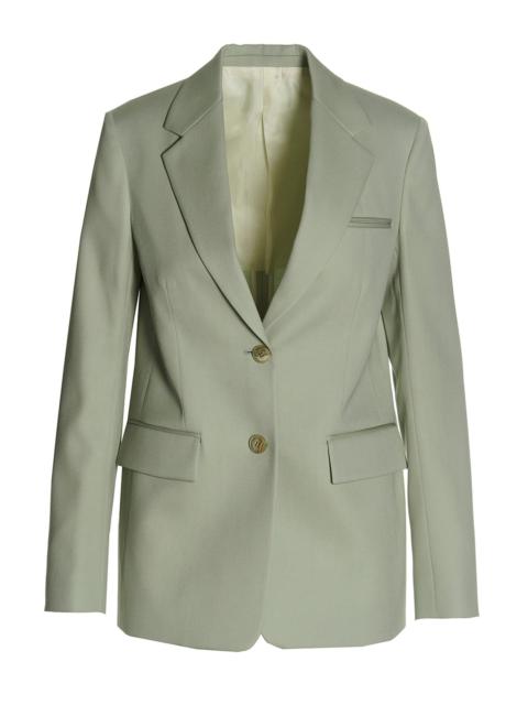 Lanvin Lanvin Women Wool Single Breast Blazer Jacket