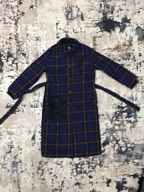 Other Designers G-Star Raw Belted Field Plaid Wool Jacket