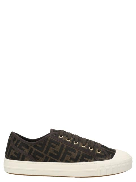 FENDI Chunky Sneakers Brown
