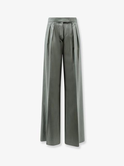 Max Mara Max Mara Women Mxmgiallo Virgin Wool And Silk Trousers