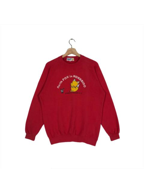 Other Designers Vintage 90s North Fox In HOKKAIDO Sweatshirt