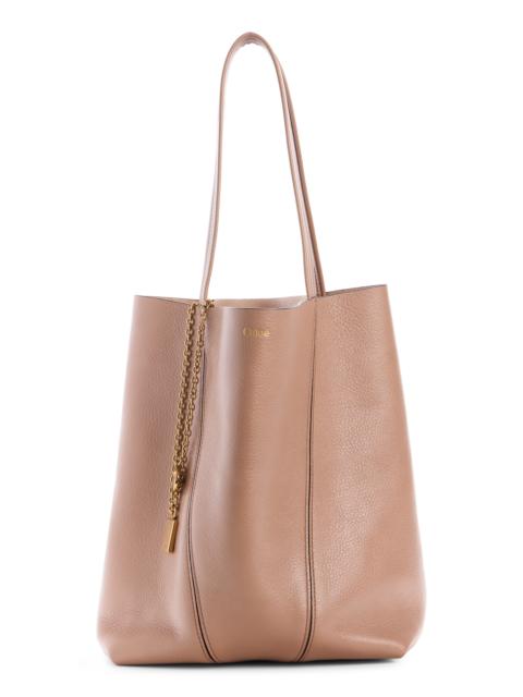 Chloé Chloé Spin Leather Tote in Woodrose at Nordstrom