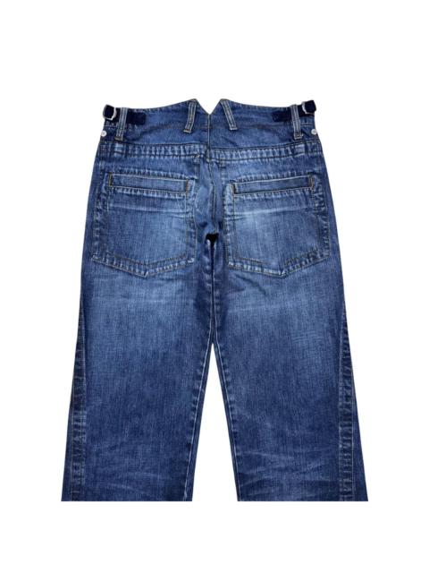 Dirk Bikkembergs Dirk Bikkembergs Military Denim Jeans Spiral Cut