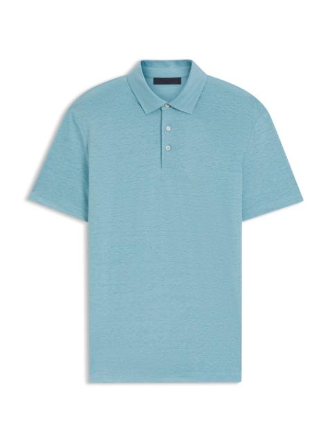 BOSS BOSS BY BECKHAM POLO SHIRT IN LINEN