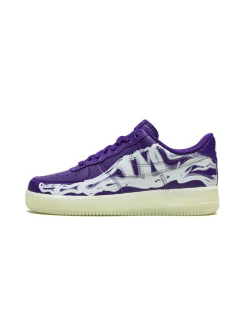 Nike Air Force 1 Low '07 QS "Purple Skeleton Halloween"