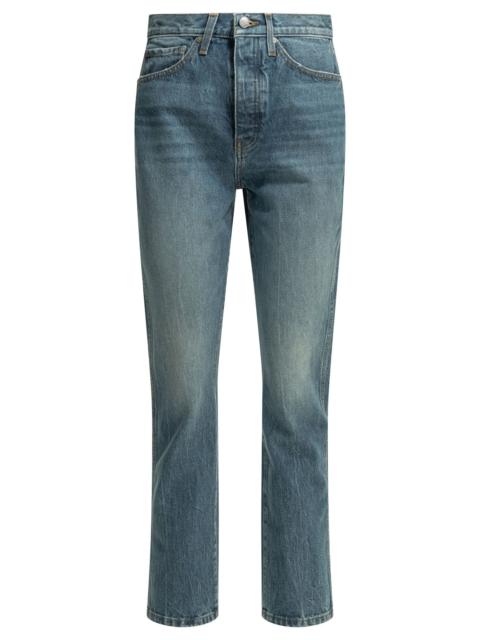 KHAITE Khaite Finley Straight-leg Jeans Light Blue