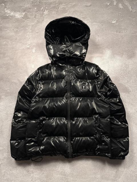 Other Designers Trapstar London - Rare Drill Trapstar Big Logo Shiny Puffer Black Jacket