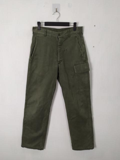 Other Designers Vintage - JAPANESE BRAND FADED GREEN CARGO PANTS