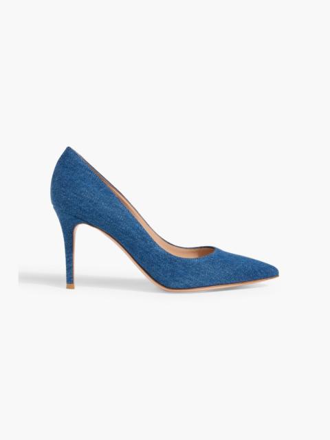 Gianvito Rossi Gianvito 85 denim pumps