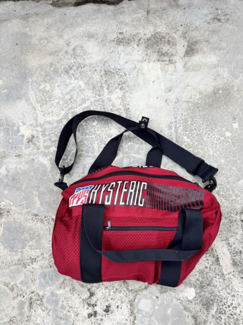 Hysteric Glamour RARE ‼️ Hysteric Glamour SpellOut Boston Duffle Mesh Bag