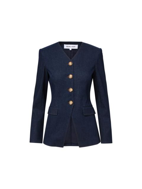 VERONICA BEARD CYNTHIA TAILORED DENIM JACKET
