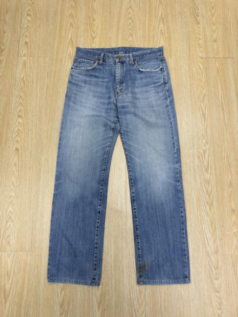 Other Designers Uniqlo - VINTAGE UNIQLO RING DENIM DISTRESSED DENIM (J666)