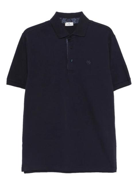 Etro Etro Men Cotton Piqué Polo Shirt