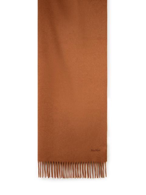 Max Mara Max Mara 'Baci' Light Brown Chasmere Scarf Woman