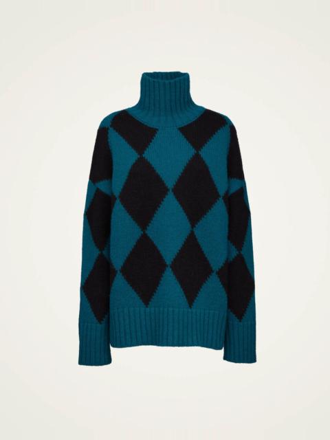 La DoubleJ Argyle Sweater